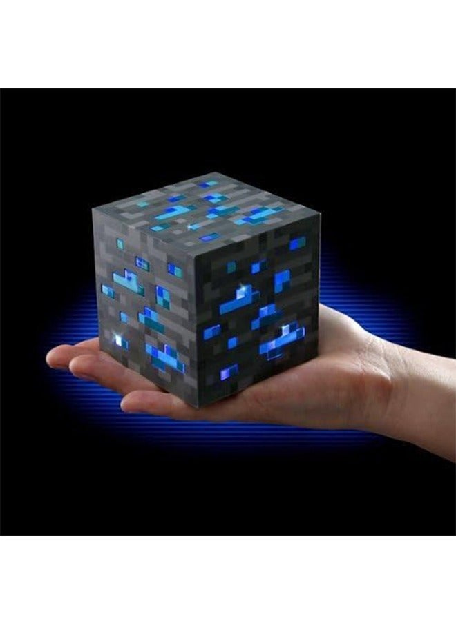 Minecraft Light-Up Blue Stone Diamond Ore - Sure to Keep Pigmen Away, LED Light - Image 4