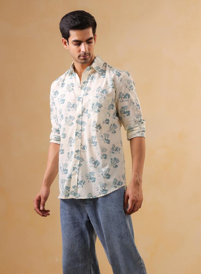TRULOOM Men Regular Fit Cotton Shirt - Image 1