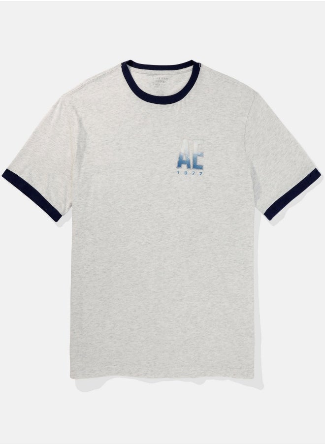 American Eagle - AE Elevated Logo Graphic T-Shirt - Image 1