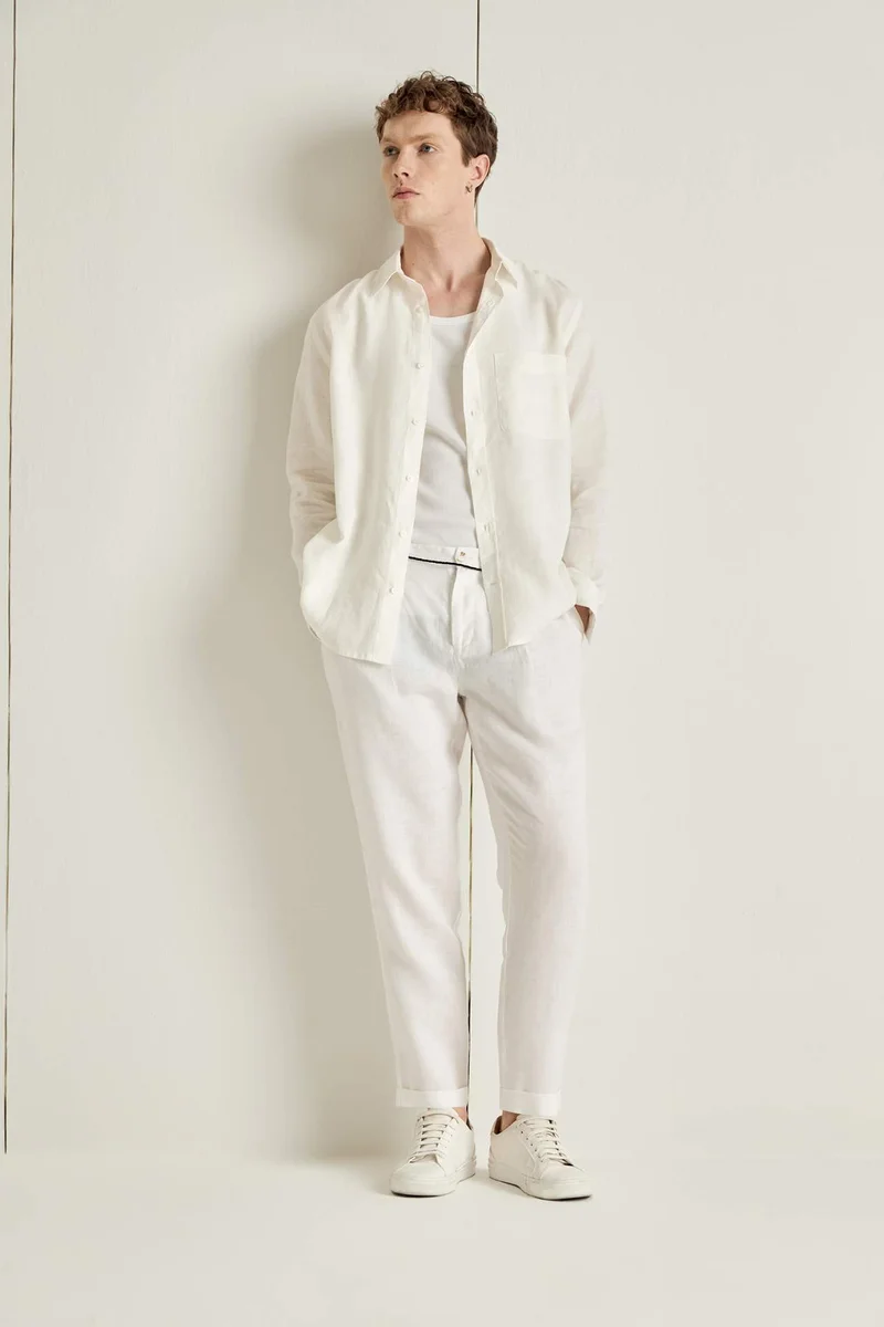 ديفاكتو 100% Linen Shirt