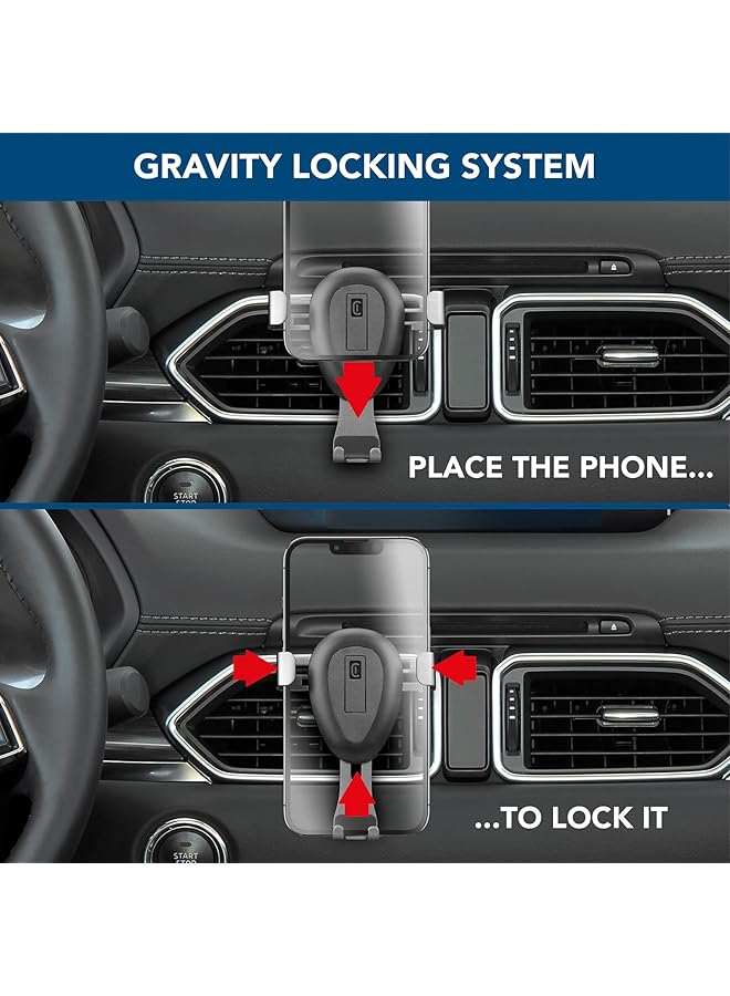 Cellularline Car Holder Air Vent One Hand Black - Image 3