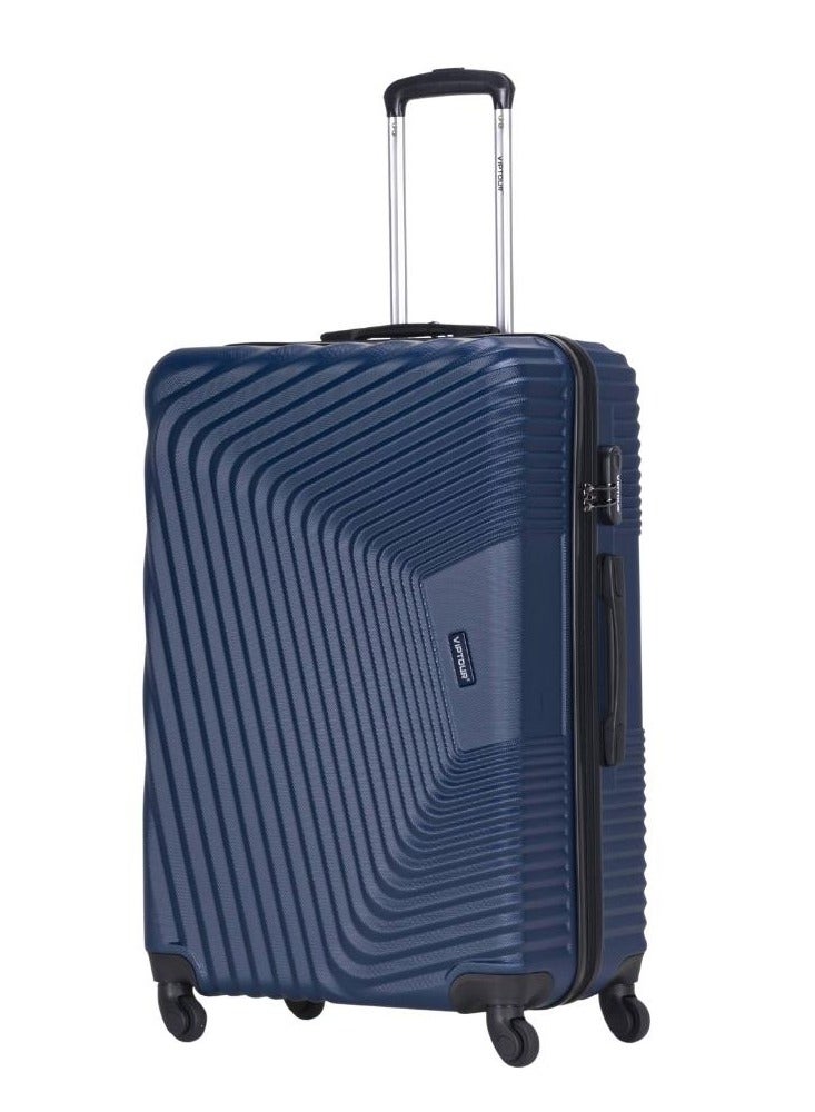 VIPTOUR ABS Hardside 3-Piece Trolley Luggage Set, Spinner Wheels with Number Lock 20/24/28 Inches - Dark Blue  - Image 5