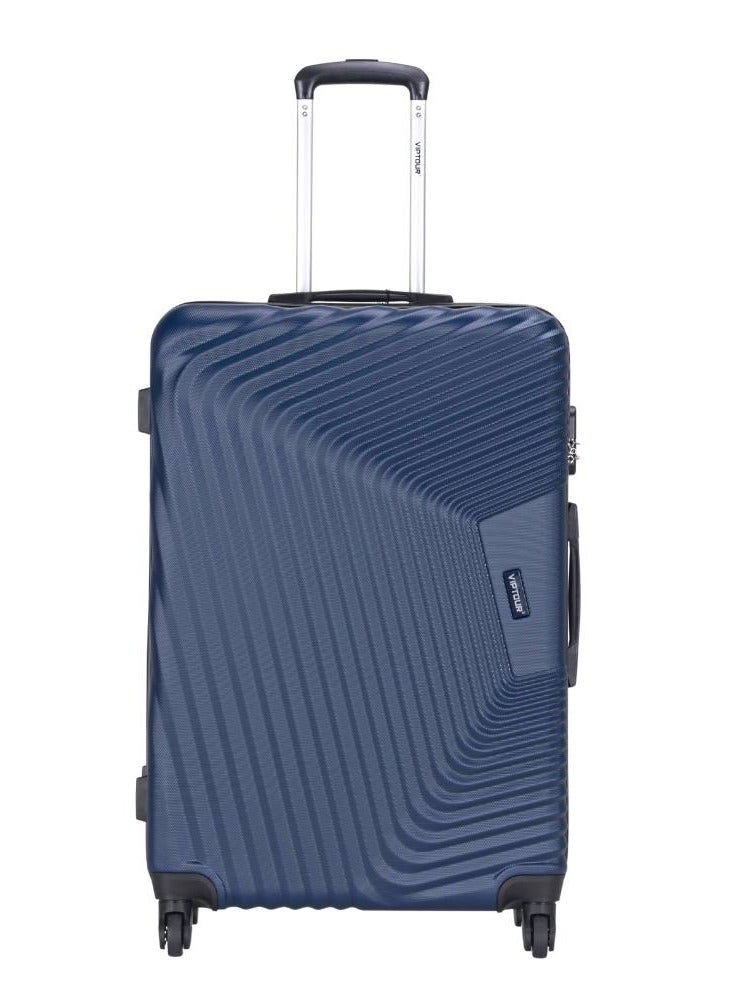 VIPTOUR ABS Hardside 3-Piece Trolley Luggage Set, Spinner Wheels with Number Lock 20/24/28 Inches - Dark Blue  - Image 2