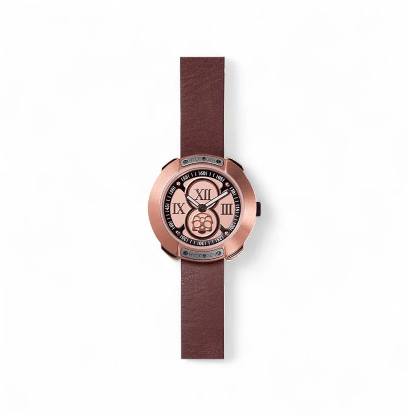 Hydrogren Vista Roman Rose Gold-Brown Watch