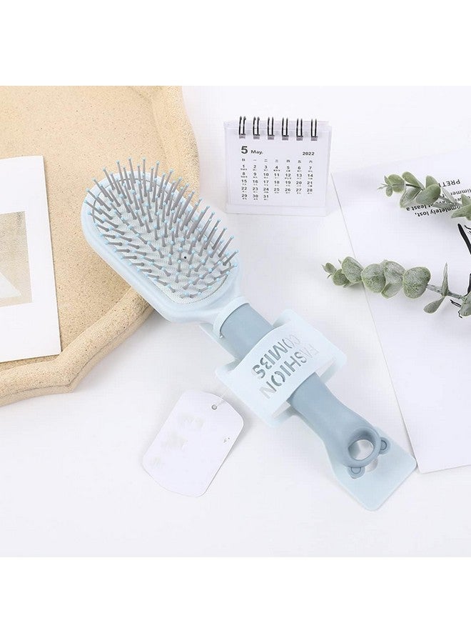 WE-CEF Detangling Brush, Original Detangler Brush - Wet & Dry Tangle-Free Hair Brush for Women & Men - No Tangle Soft & Flexible Bristles for Straight, Curly, & Thick Hair (Blue) - Image 2