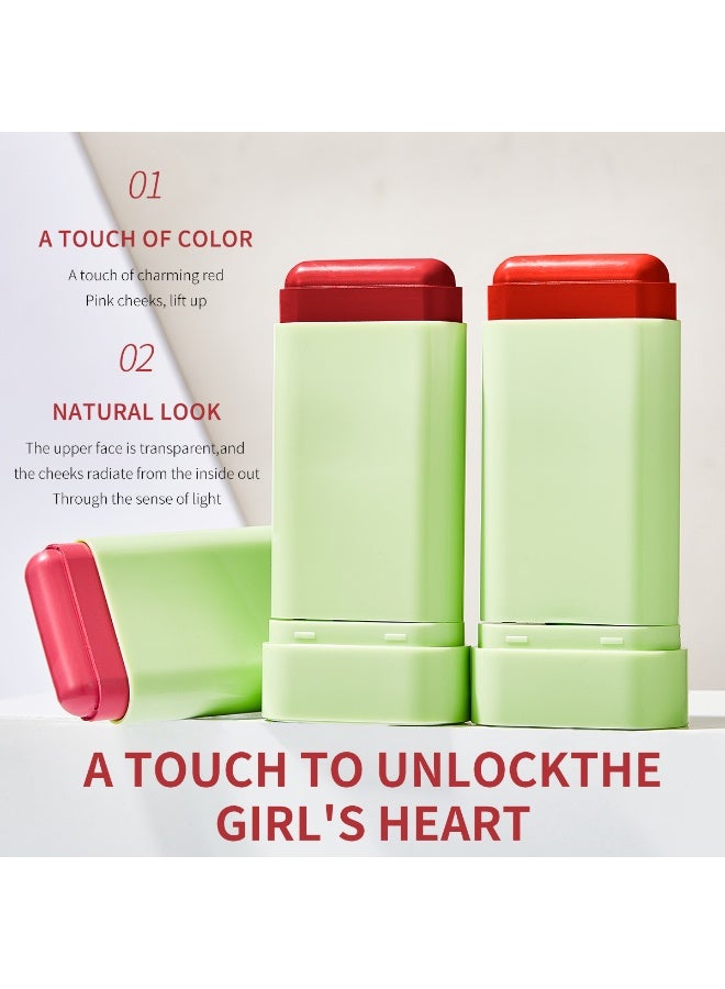 Meidián Blush stick natural nude makeup to brighten the complexion of rouge blush - ORANGE - Image 3