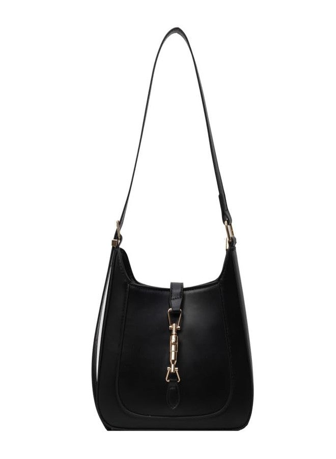 Mastyle® Polyester Square Shape Handbag | Zipper - Color: Black - Image 1