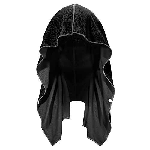 Sukeen Cooling Hoodie Towel, Cooling Towels for Neck and Face Quick Drying Absorbent, UV Protection Cooling Neck Wraps, Sport Workout Camping Cycling Cooling Towel - Image 1