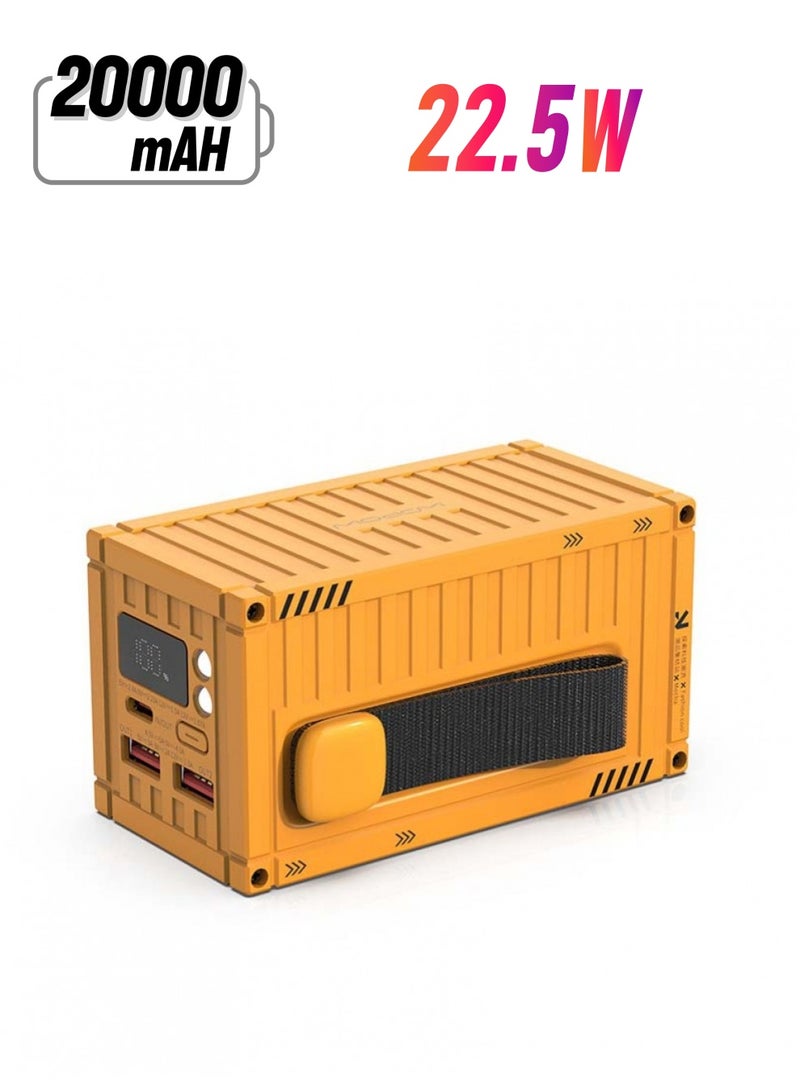 وبو WOPOW PD32 22.5W حاوية شحن سريع ميني باور بانك محمول 20000 مللي أمبير - Image 1