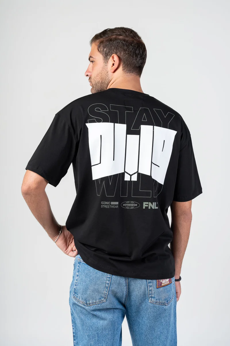اف ان ال Stay Wild T Shirt