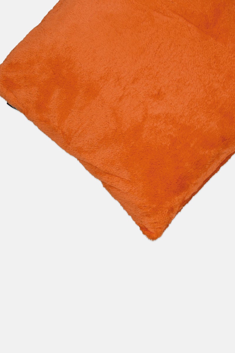 Unique Living Faux Fur Lonne Cushion, Rust - Image 3