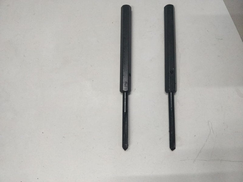 TMC Hole Jumper or Punch (8 & 14 Number) Heavy Duty Tool for Making Making Holes in Walls and Other Civil Works Strong Metal Grip (17x 1 x 1 cm) Sets - 02 - Image 1