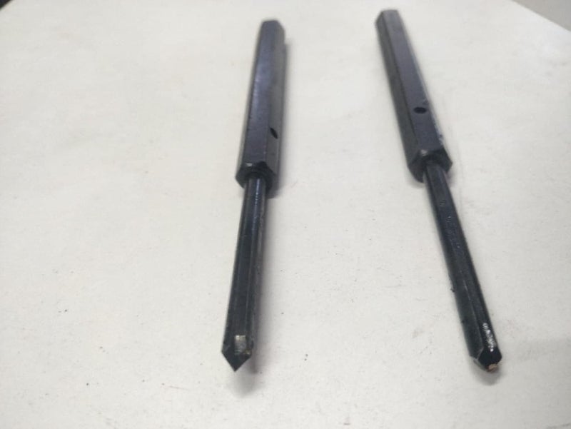 TMC Hole Jumper or Punch (8 & 14 Number) Heavy Duty Tool for Making Making Holes in Walls and Other Civil Works Strong Metal Grip (17x 1 x 1 cm) Sets - 02 - Image 2
