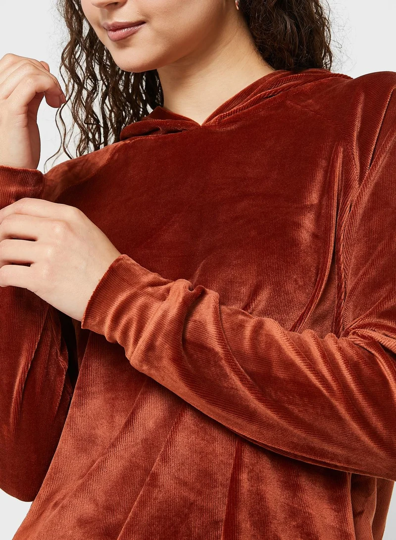 Jacqueline de Yong Knitted Hoodie