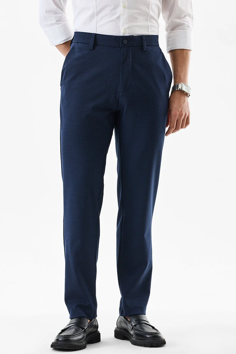 SNITCH Slim Fit Stretch Trousers