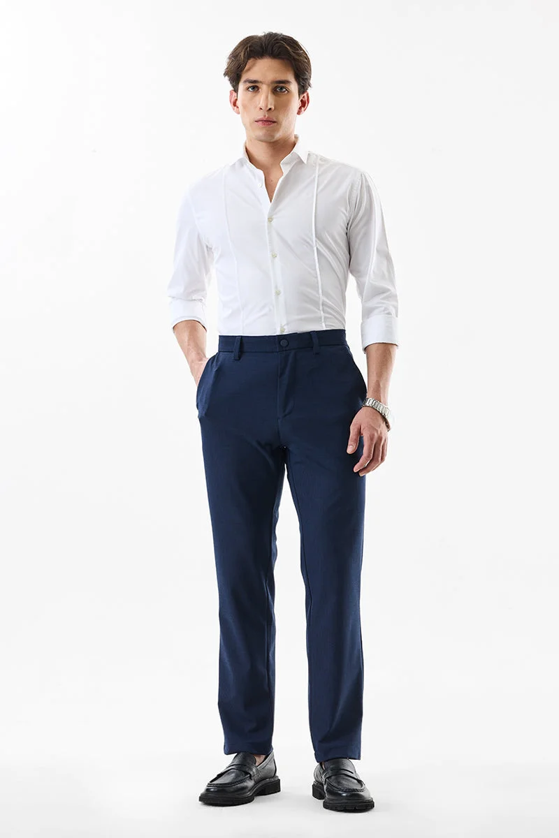 SNITCH Slim Fit Stretch Trousers