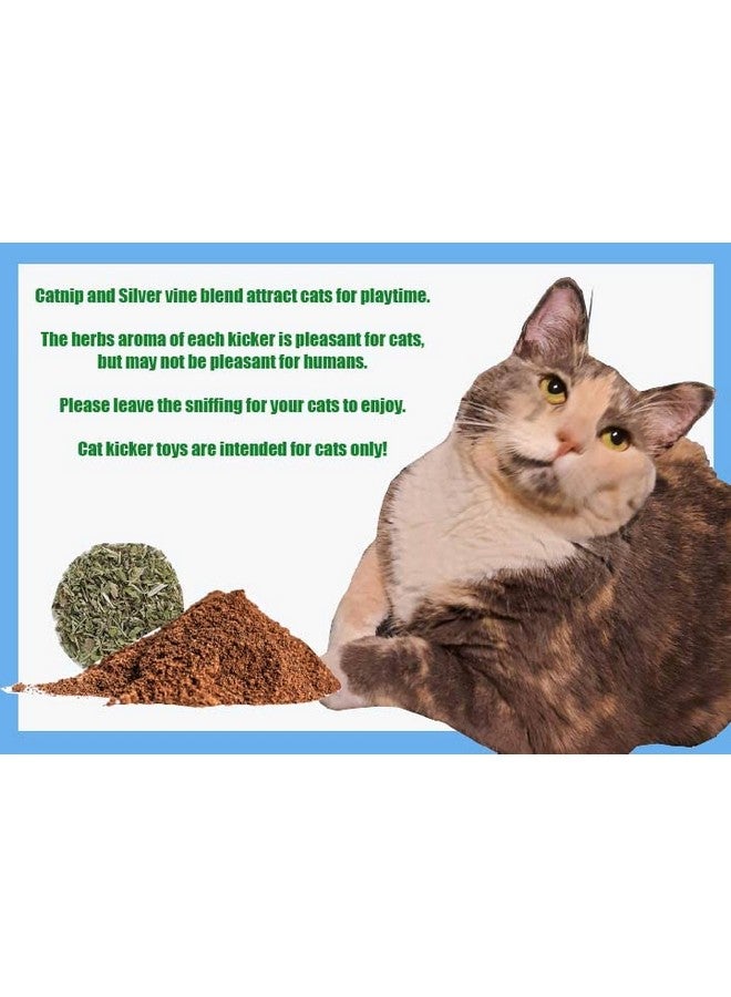 مجموعة من قطعتين من ألعاب ركل النعناع البري، قطعتان من ركل القطط مقاس 11 بوصة، لعبة ركل القطط، عصي القطط، ألعاب للقطط المنزلية، هدايا عيد الميلاد للقطط، هدية للقطط أقل من 20 عامًا، صنع في الولايات المتحدة الأمريكية - Image 5