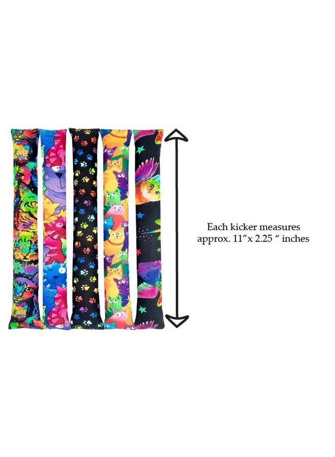 مجموعة من قطعتين من ألعاب ركل النعناع البري، قطعتان من ركل القطط مقاس 11 بوصة، لعبة ركل القطط، عصي القطط، ألعاب للقطط المنزلية، هدايا عيد الميلاد للقطط، هدية للقطط أقل من 20 عامًا، صنع في الولايات المتحدة الأمريكية - Image 3