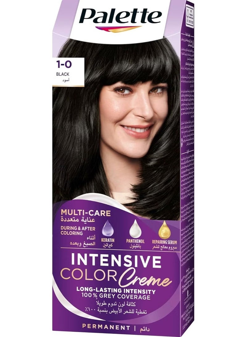باليت صبغة شعر باليت انتنسف كولور كريم  1 - 0 أسود - 110 مل - Image 1