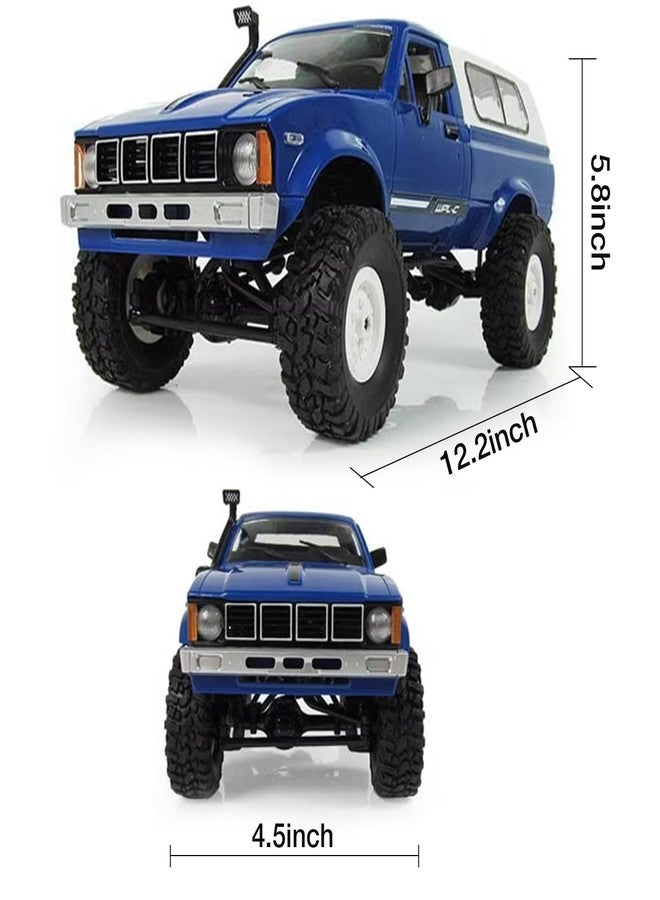 ARRIS شاحنة بيك أب ARRIS RC Crawler WPL C24 4WD 1/16 لجميع التضاريس طراز تويوتا هايلكس مع هيكل واقعي لعبة هواية للبالغين - Image 5