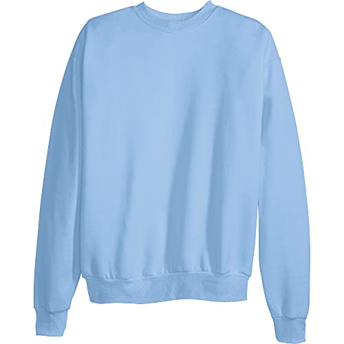 Hanes Men's EcoSmart Sweatshirt, Light Blue, 3XL - Image 5