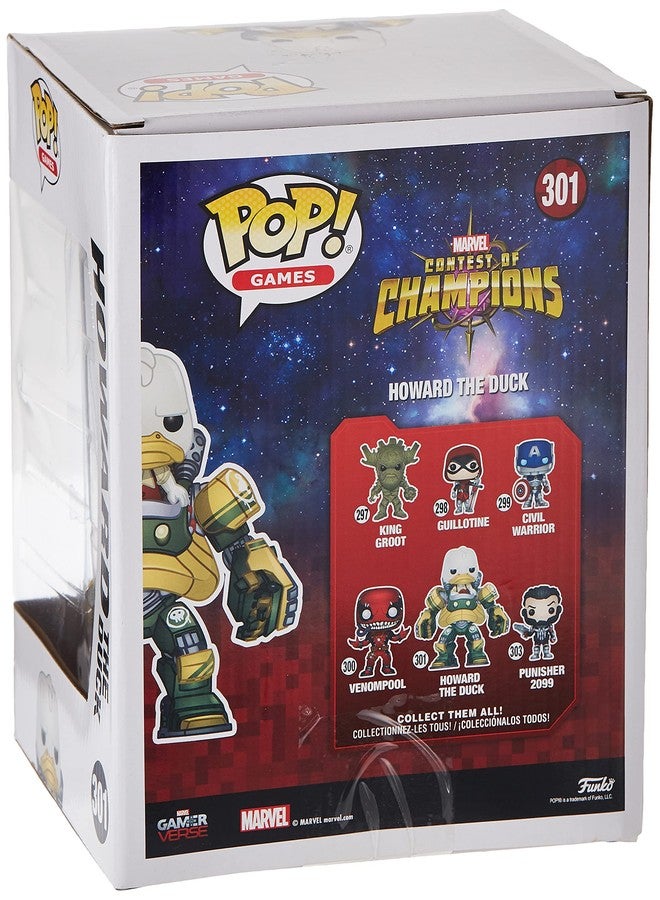 Funko Pop! Games: Marvel - Contest of Champions - Howard The Duck Collectible Figure - Image 4