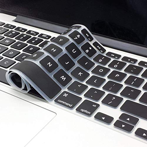 Oaky Keyboard Cover for Old MacBook Air 13 inch 2010-2017 Release A1466 A1369 & Old MacBook Pro 13/15 inch 2015 or Older Version [A1425 A1502 A1398 A1278 A1286] TPU Clear - Image 5