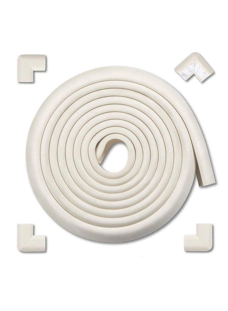 Edge Corner Guards Baby Proofing Foam Safety Furniture Bumper Table Protectors Corner Cushion Set 4M  Edge 4 Corners - Image 1