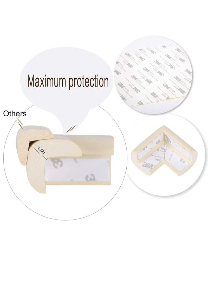 Edge Corner Guards Baby Proofing Foam Safety Furniture Bumper Table Protectors Corner Cushion Set 4M  Edge 4 Corners - Image 4