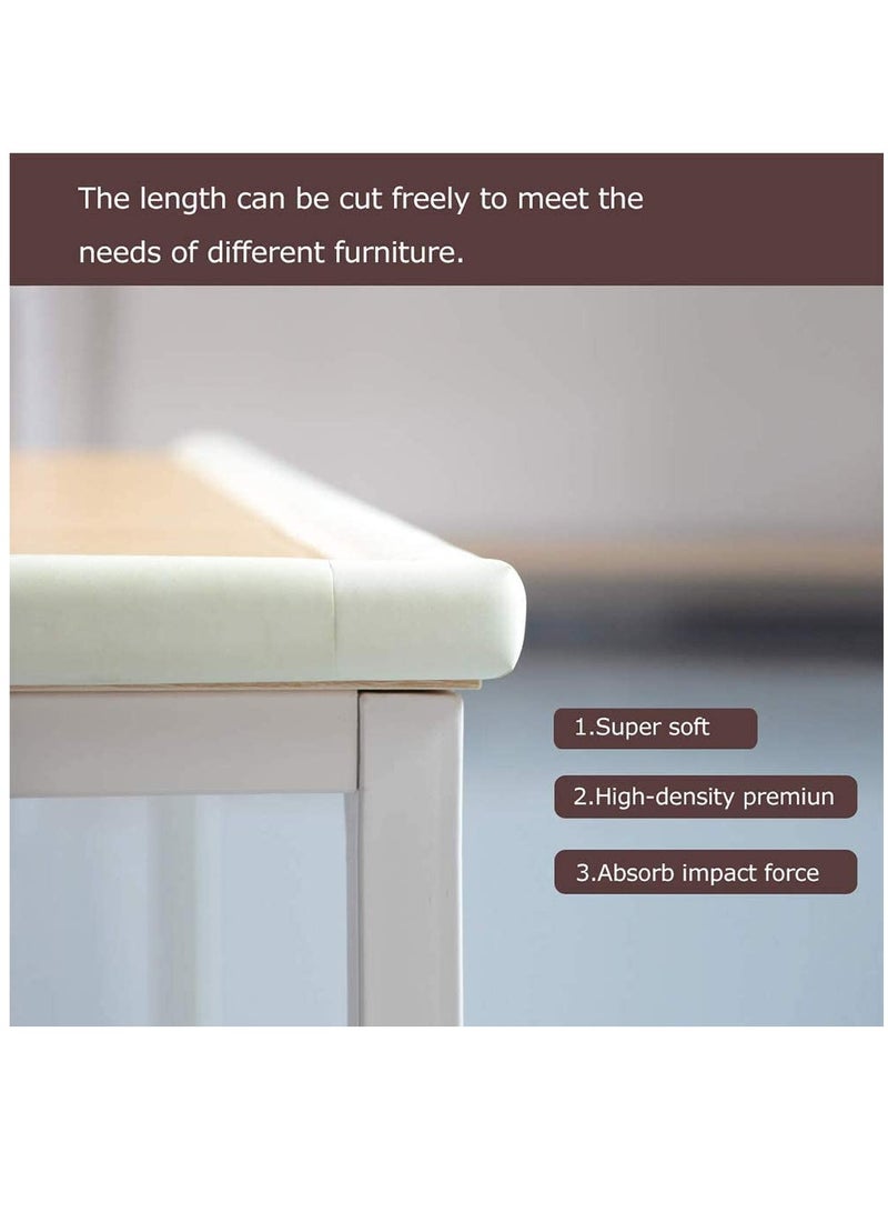 Edge Corner Guards Baby Proofing Foam Safety Furniture Bumper Table Protectors Corner Cushion Set 4M  Edge 4 Corners - Image 2