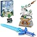 Sillbird BOTW Glowing Master Sword Building Blocks Set TOTK Decorations with Dragon for Link Fans Birthday Toys Gifts for Kids Boys Girls Ages 812 Year Old 677pcs - Image 4