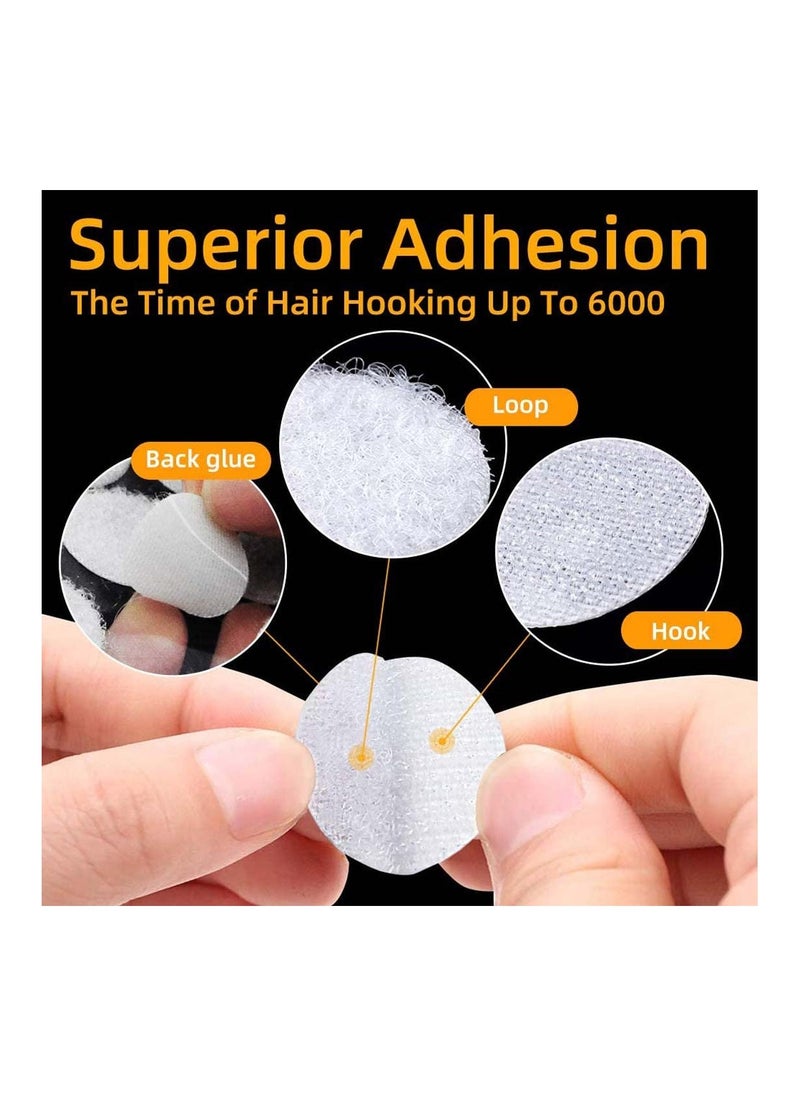 500 Pair Sets Hook and Loop Coin Dots 20mm Self Adhesive Waterproof Double Sided Strong Sticky Back Coins Dots for DIY Crafts Hook and Loop Tapes for Floor Glasses Metals - Image 5