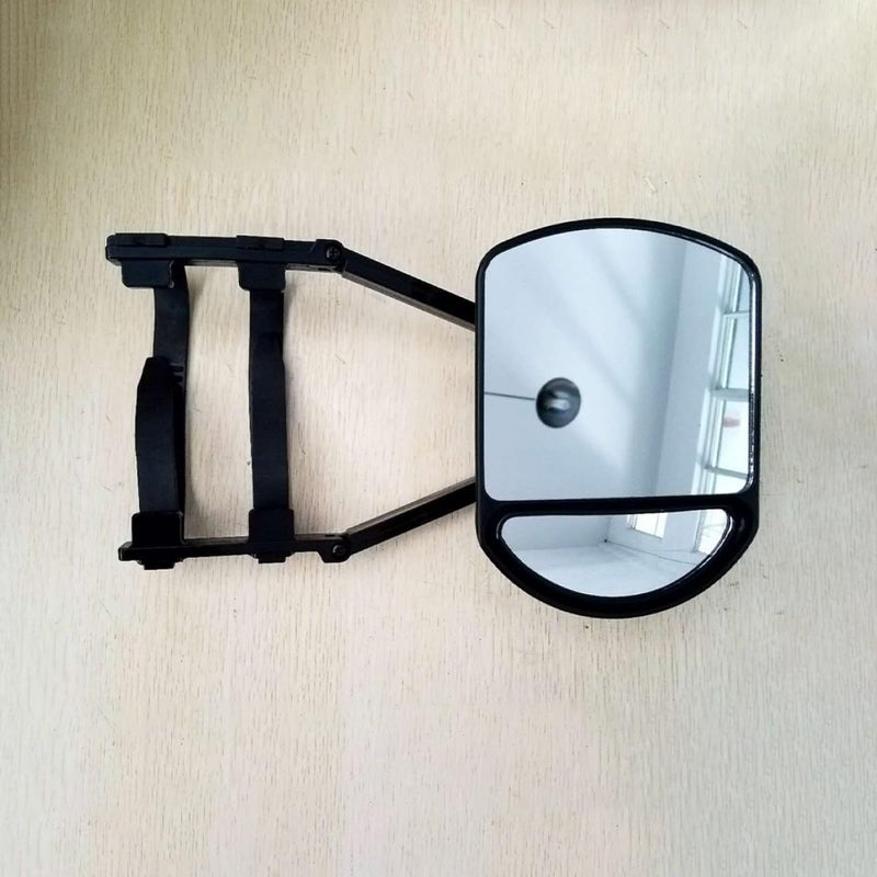Adjustable Truck Mirror Extensions for Towing Trailers and RVs Extended Length Compatible with Cars - Image 5
