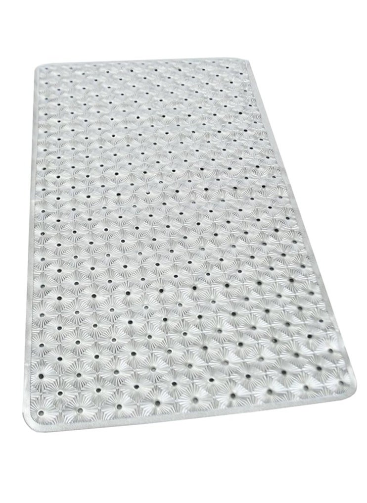Spaceshoop Shower Mat Non Slip with Drain Hole- Anti Slip Bathroom Stall Mat  - Image 1