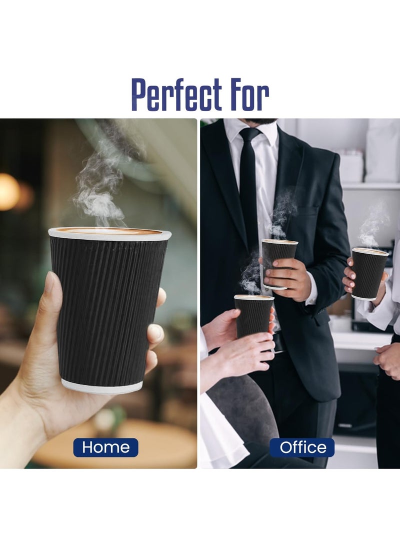 إس إن إتش باكينج كوب قهوة تموج 12 أونصة بدون غطاء مناسب للمنزل والمكتب والمطاعم ، عبوة من 50 قطعة - Image 5