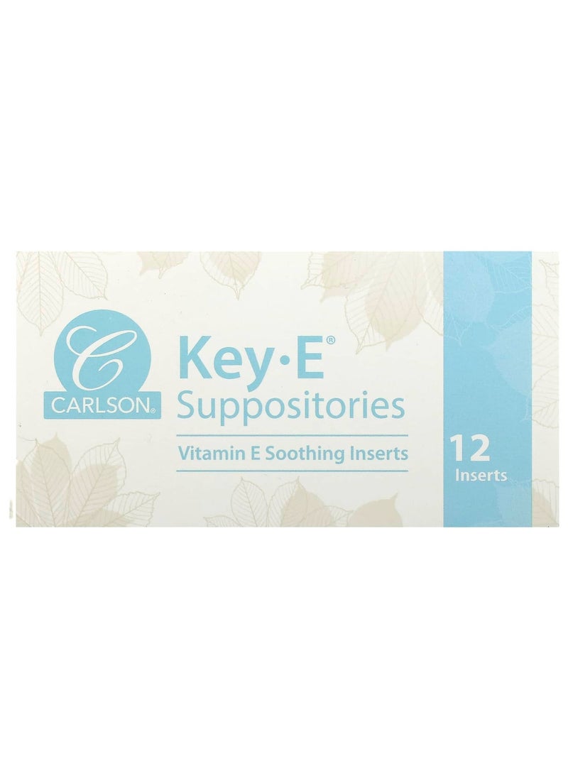 Key-E Supposi tories, 12 Inserts