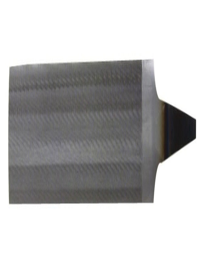 Nicholson Hand File with Handle (Carded), American Pattern, Double Cut, Half-Round, Coarse, 8" Length - Image 3