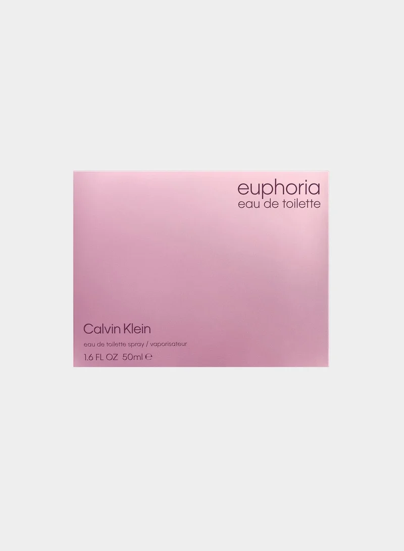 CALVIN KLEIN Calvin Klein Euphoria Eau De Toilette 50Ml