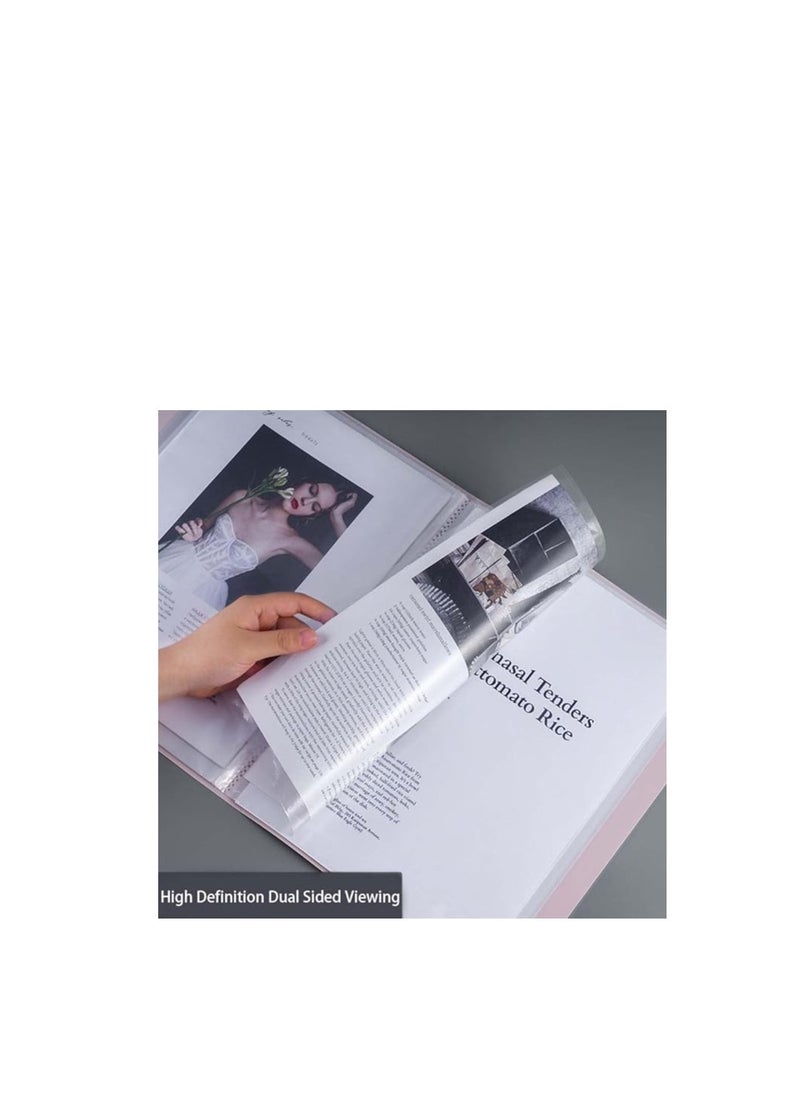 MODEST - Display Book 30 Pocket Lets you organize your papers, files and documents easily Ultra-thin and non-sticking design for easy usability Compatible paper size is A4 - Image 1