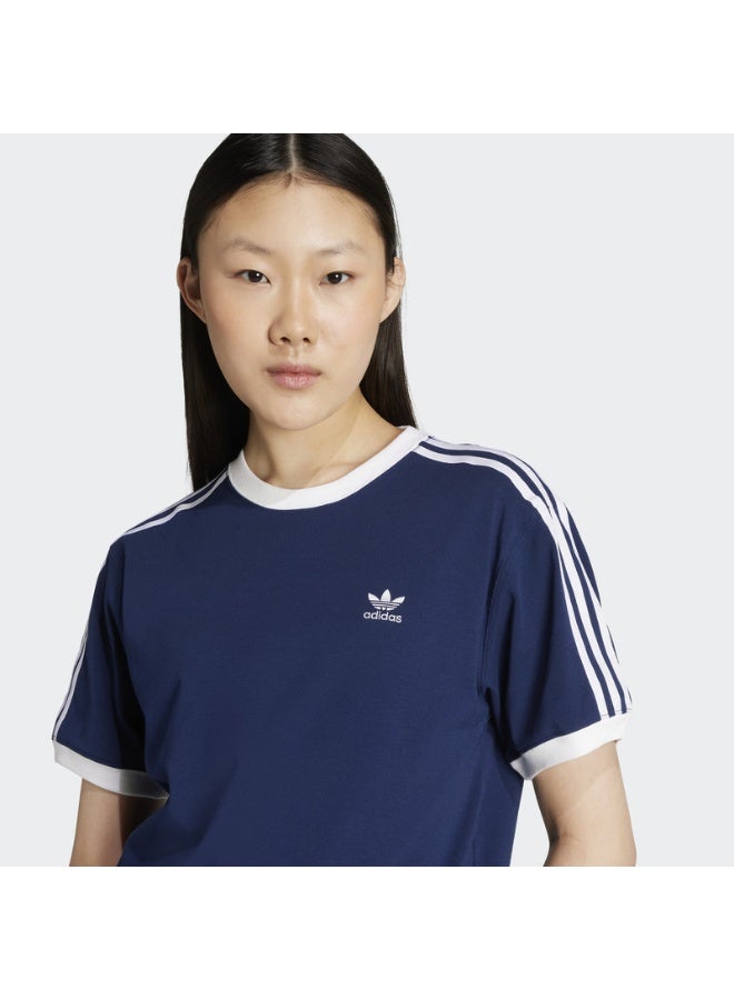 Adidas تي شيرت 3 خطوط نينديغ/أبيض - Image 5