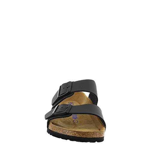 Birkenstock Unisex Arizona Soft Footbed Sandals, Black Birko-Flor?, 41 (US Men's 8-8.5, US Women's 10-10.5) Regular - Image 3