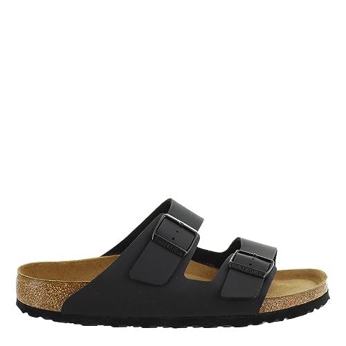 Birkenstock Unisex Arizona Soft Footbed Sandals, Black Birko-Flor?, 41 (US Men's 8-8.5, US Women's 10-10.5) Regular - Image 2