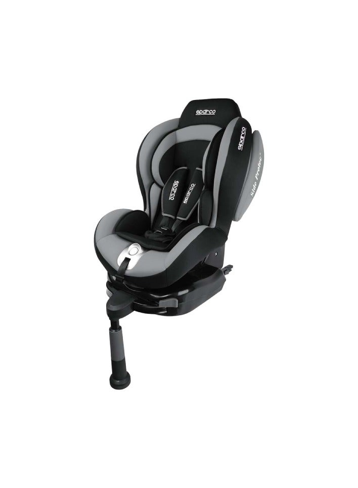 سباركو كرسي اطفال (1-18 كيلو ) - سباركو - اسود - رصاصي