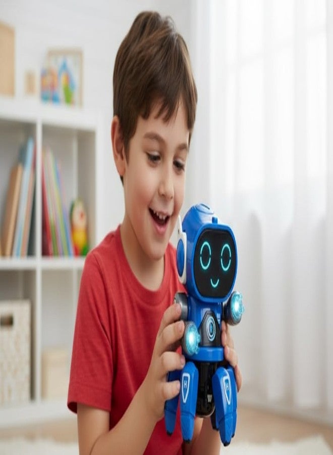 Goyal's Bot Robot Octopus Style | Colorful Lights and Music | All Direction Movement | Dancing Robot Toys for Kids | (Blue) - Image 5
