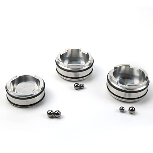 Jetuplusllc for GM 4L60E 4L65E 4L70E Transmission Pinless Forward Accumulator Piston Kit 1-2 and 3-4 - Image 5
