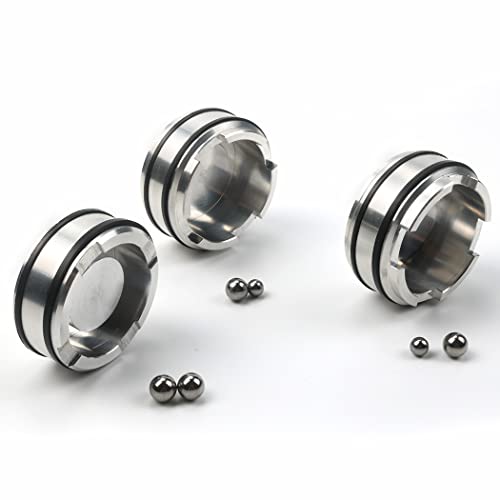 Jetuplusllc for GM 4L60E 4L65E 4L70E Transmission Pinless Forward Accumulator Piston Kit 1-2 and 3-4 - Image 1