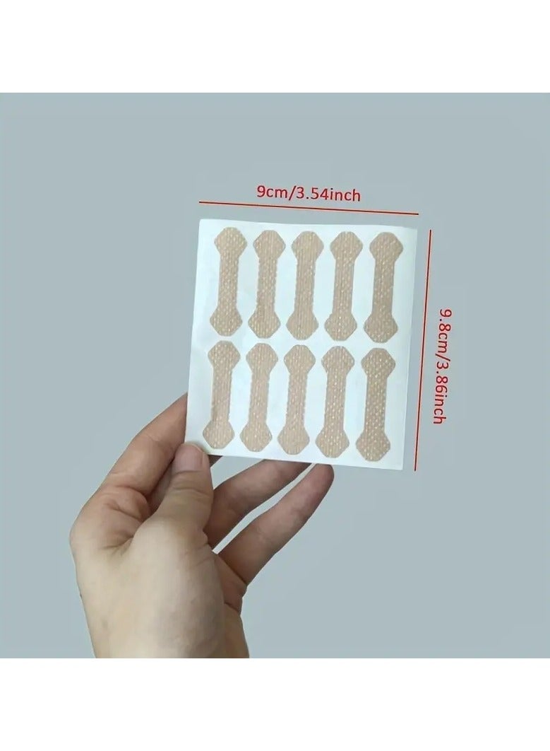 ORiTi 100pcs Toe Nail Corrector Patch Elastic Patch Sticker Corrector Pedicure Tools Fingernail Toe Nail Care Protects Toe Nail - Image 4