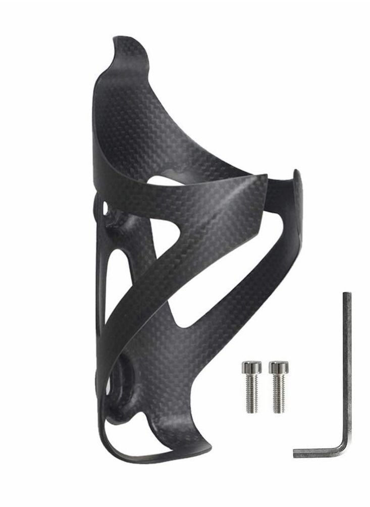 Y&D Carbon Fiber Bottle Cage, Adjustable Ultra Light Bike Cup Holder, Full Drink Holder for Road MTB Rack Accessories  - Image 1