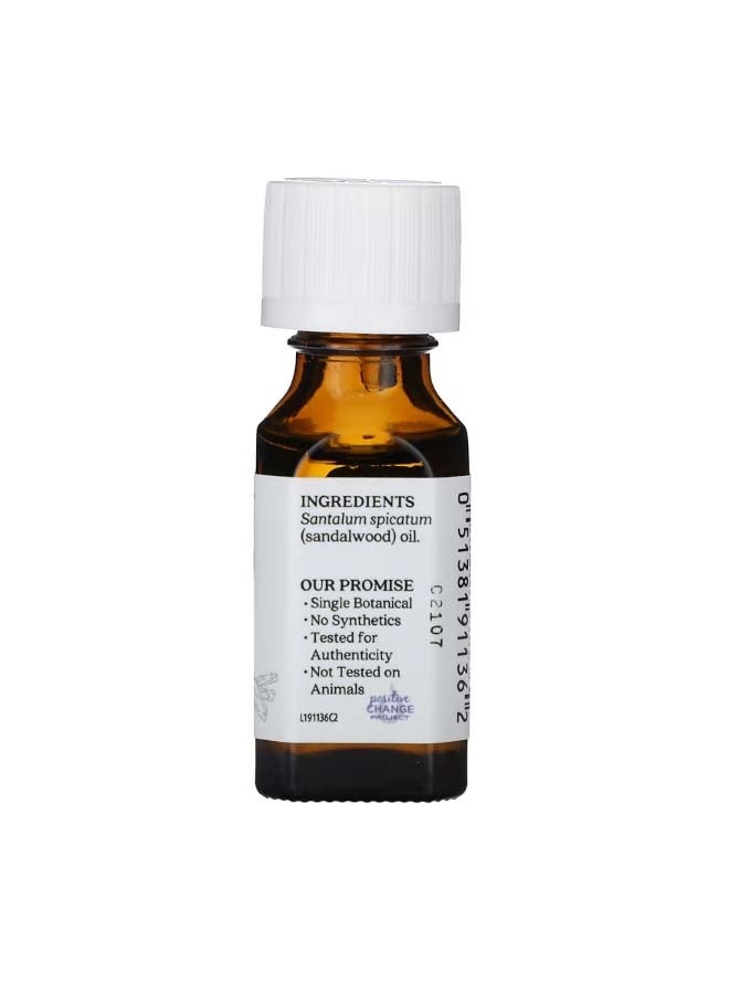 أورا كاسيا Pure Essential Oil Sandalwood 0.5 fl oz 15 ml - Image 2