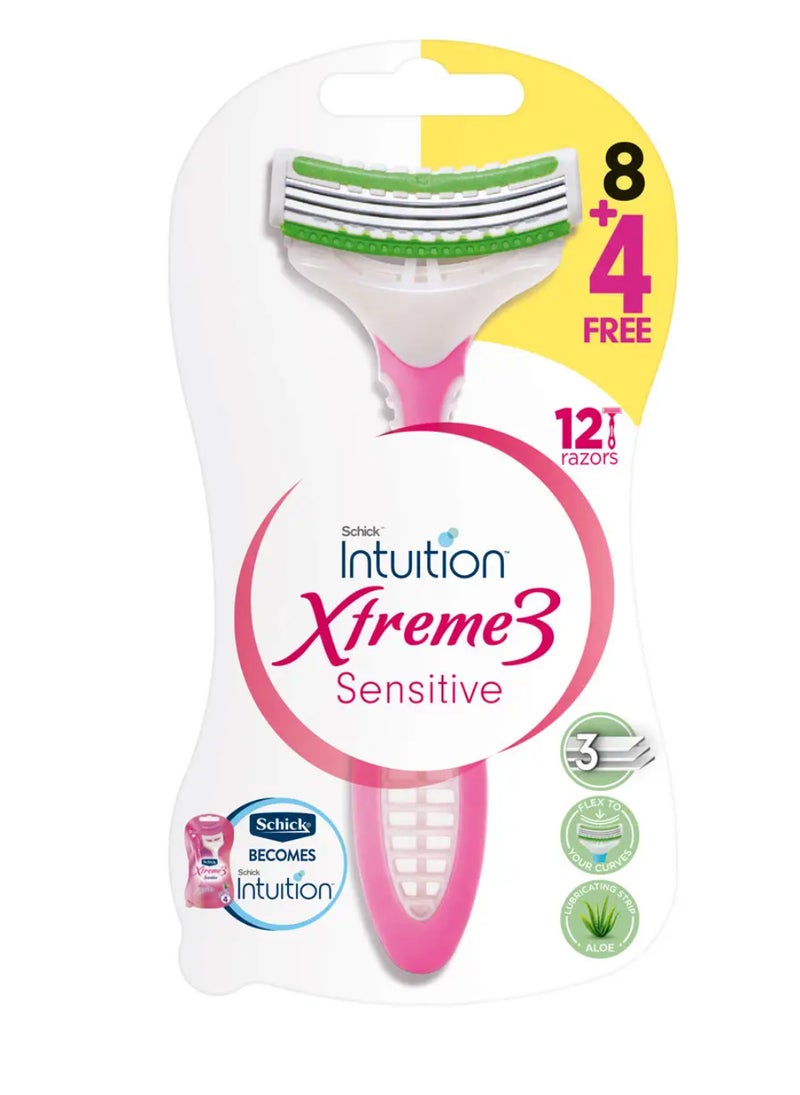 Intuition Razor Xtreme3 Sensitive 8 + 4 Free